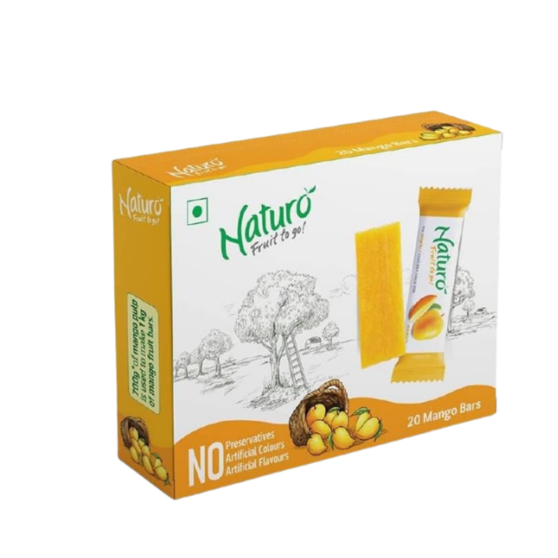 Mango Fruit Bars (Pack of 40)