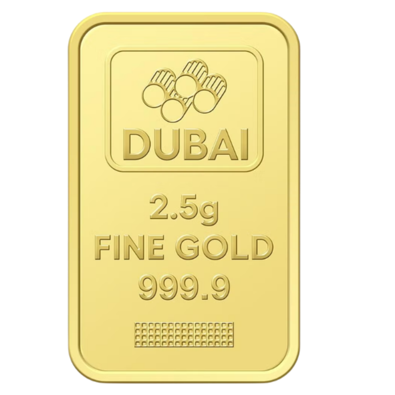 Fine Gold Bar 24KT - 2.5 Grams