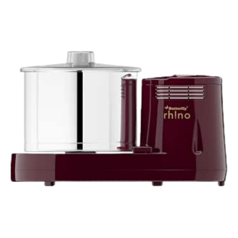 Butterfly Rhino 2-Litre Table Top Wet Grinder (Grey)