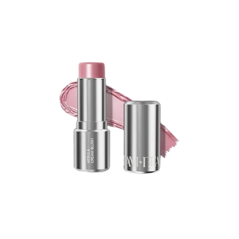 Dream Beauty Nebula Cream Blush for cheeks, lips and eyes | Dewy finish | Lightweight & Breathable (Lagoon Pink)