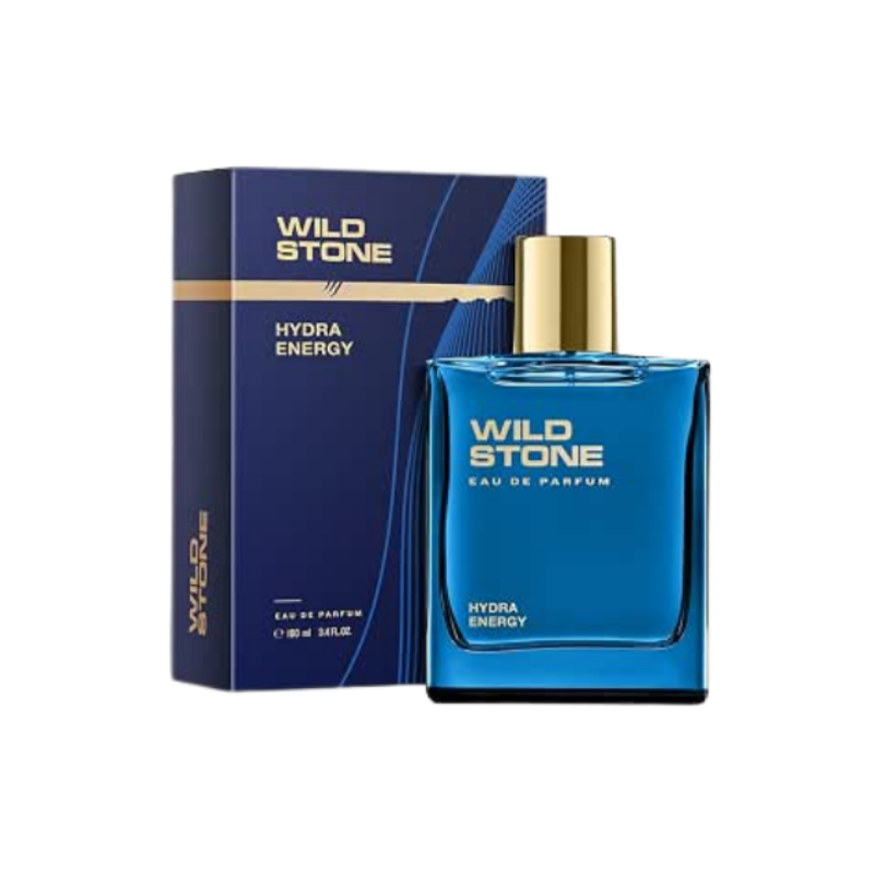 Wild Stone Hydra Energy EDP Premium Perfume for Men, 100 Ml | Long-lasting Eau De Parfum | Refreshing Fragrances for Modern Man | Active Lifestyle | For Men.