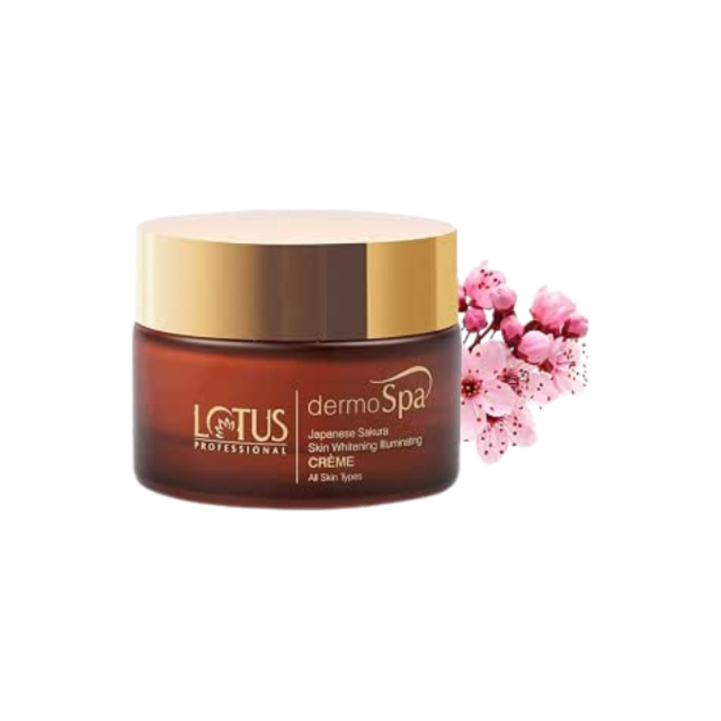 Lotus Professional Dermo Spa Japanese Sakura Skin Whitening And Illuminating Day Creme With Spf20, 50G
