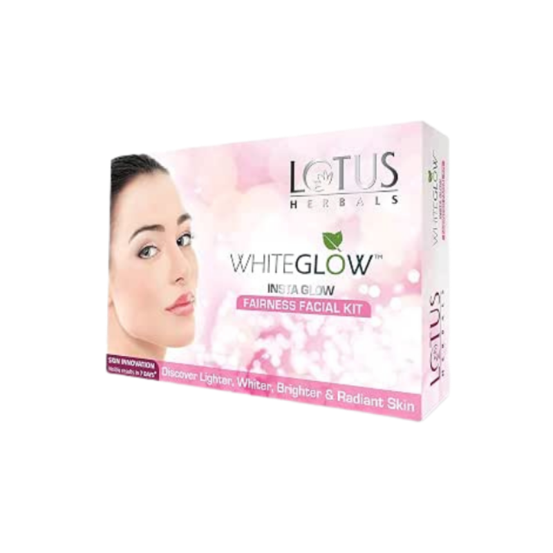 Lotus Herbals White Glow Insta Glow Fairness Facial Kit,40g