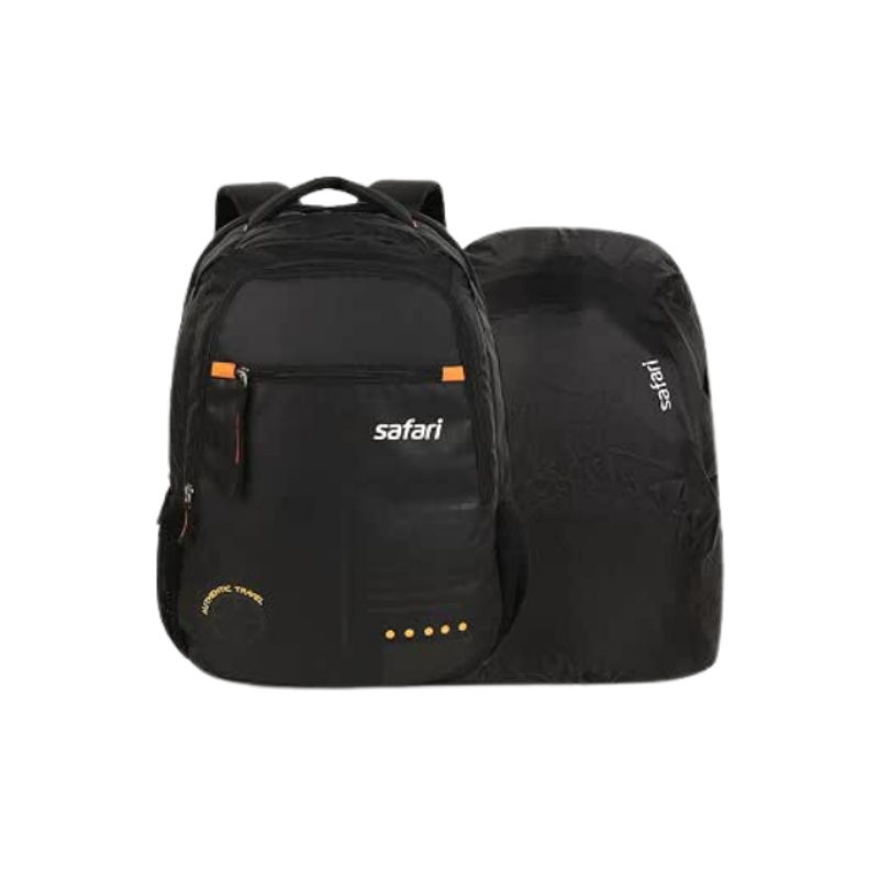 Safari Swagpack 35 Ltrs Large Laptop Backpack With 3 Compartments and Raincover - Black (SWAGPACK19CBBLK)