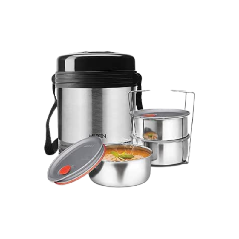 MILTON Stainless Steel Lunch Box, Set of 3