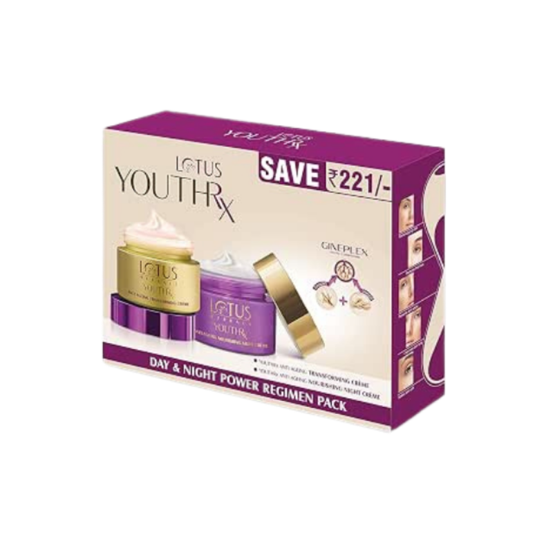 Lotus Herbals Youth Rx Day and Night Power Regimen Pack