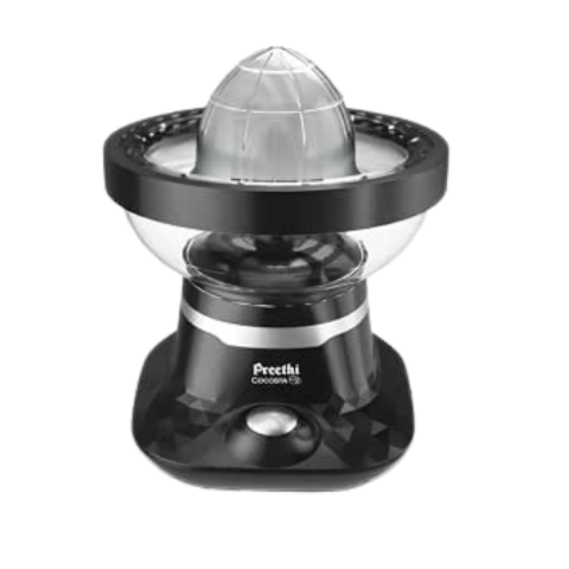 Preethi Cocosta Kp001 Coconut Scraper&Citrus Juicer,100% Safe Dual Protection Scraper With Safety Switch&Silicon Cap,Spillage Free Collection Bowl,100 Watts,2Yr Guarantee,Lifelong Free Service