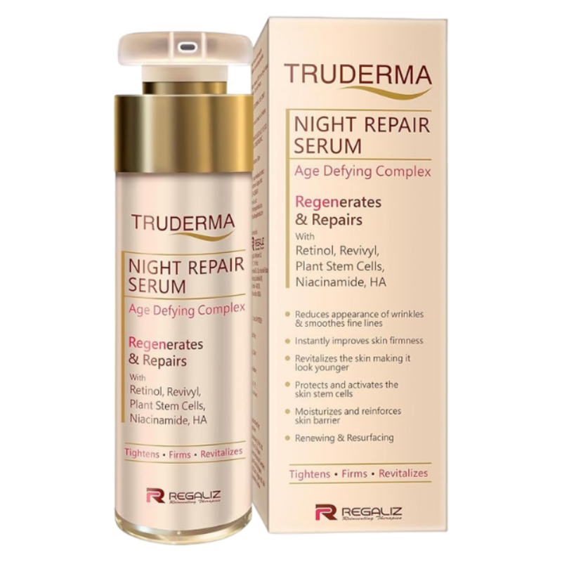Regaliz Truderma Night Repair Serum,30ml