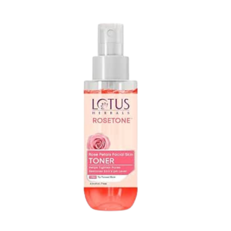 Lotus Herbals Rosetone Rose Petals Facial Skin Toner 100 ml