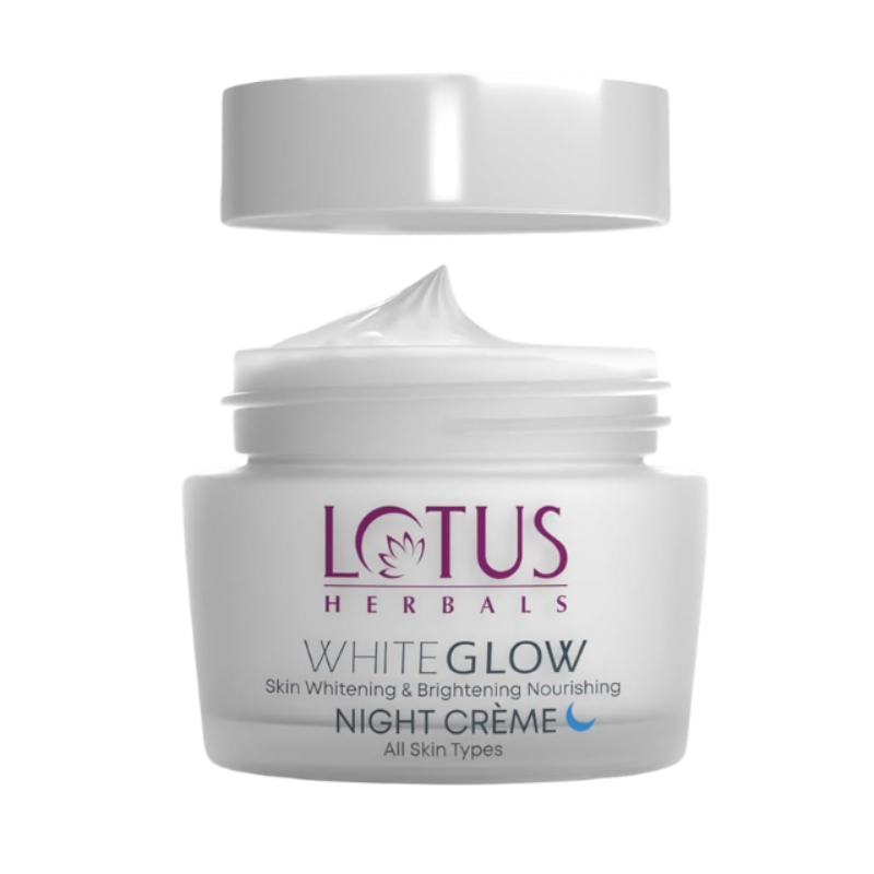 Lotus Herbals Whiteglow Skin Whitening & Brightening Nourishing Night Crème 60Gm